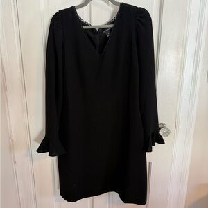 Club Monaco Black Long Sleeve Dress